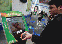 六届西洽会安徽展区内